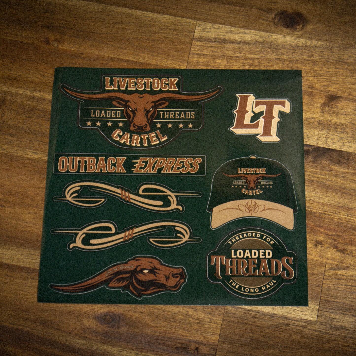 Livestock Cartel - Sticker Sheet