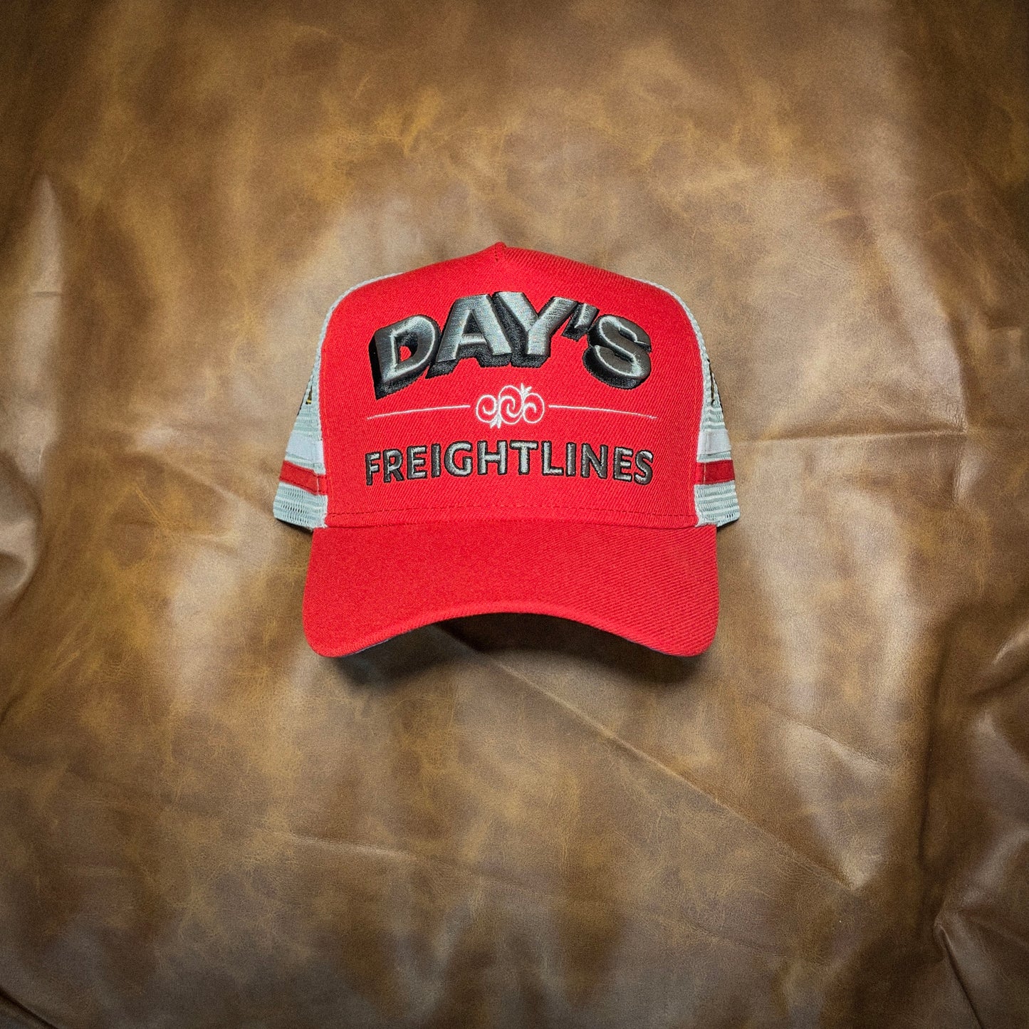 Day's Freightlines (White & Red) - Trucker Hat