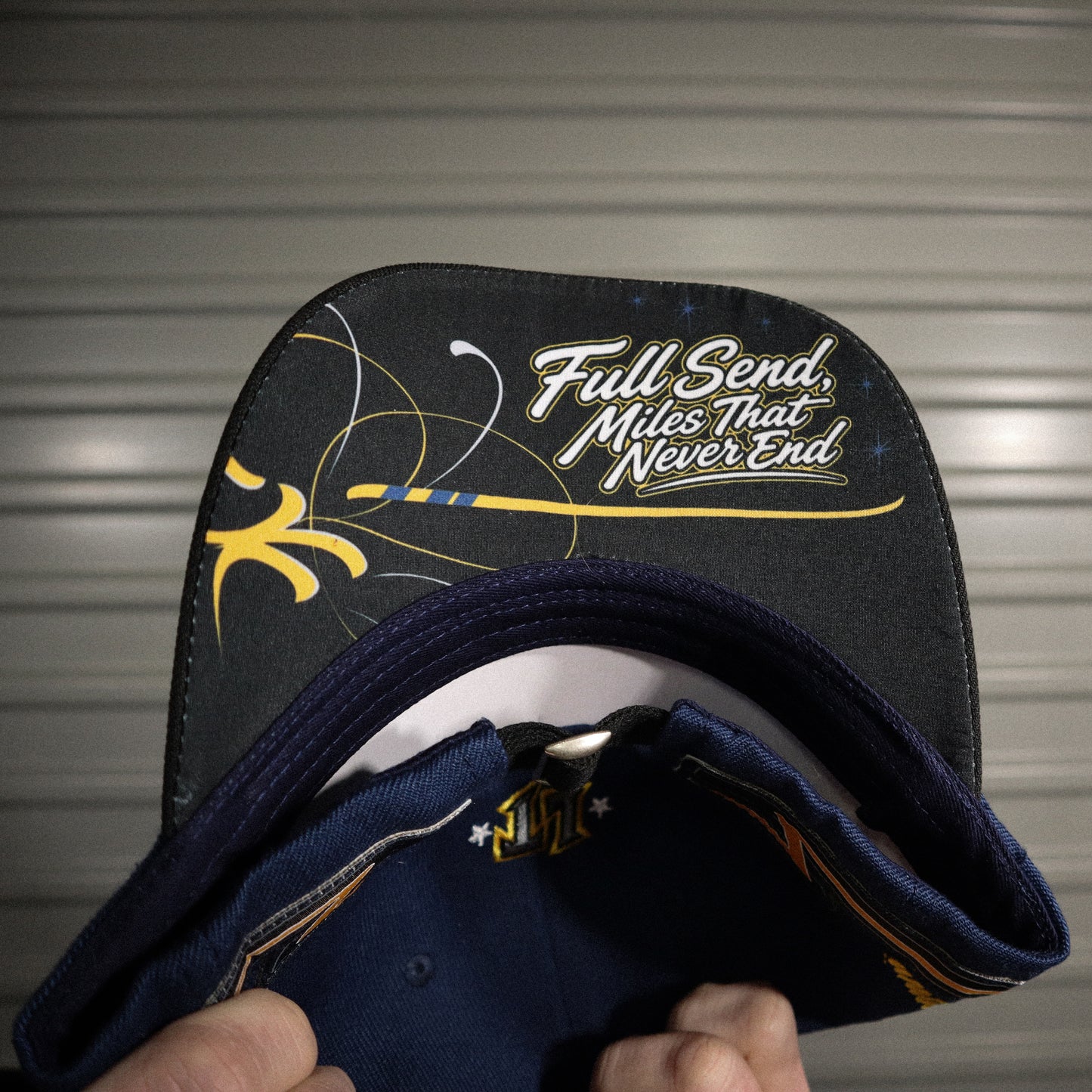 FullSend (Navy) All-fabric - Trucker Hat