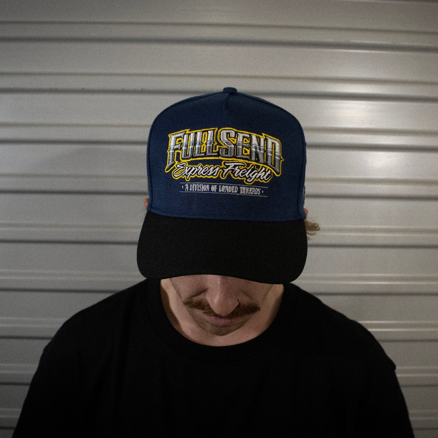 FullSend (Navy) All-fabric - Trucker Hat