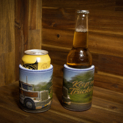 Keep On Truckin' - Trucker Cooler