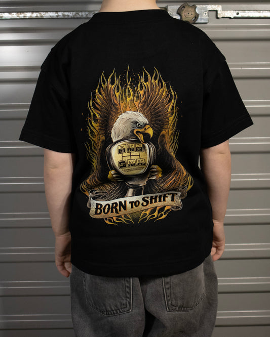 Born To Shift (Kids) - T-Shirt