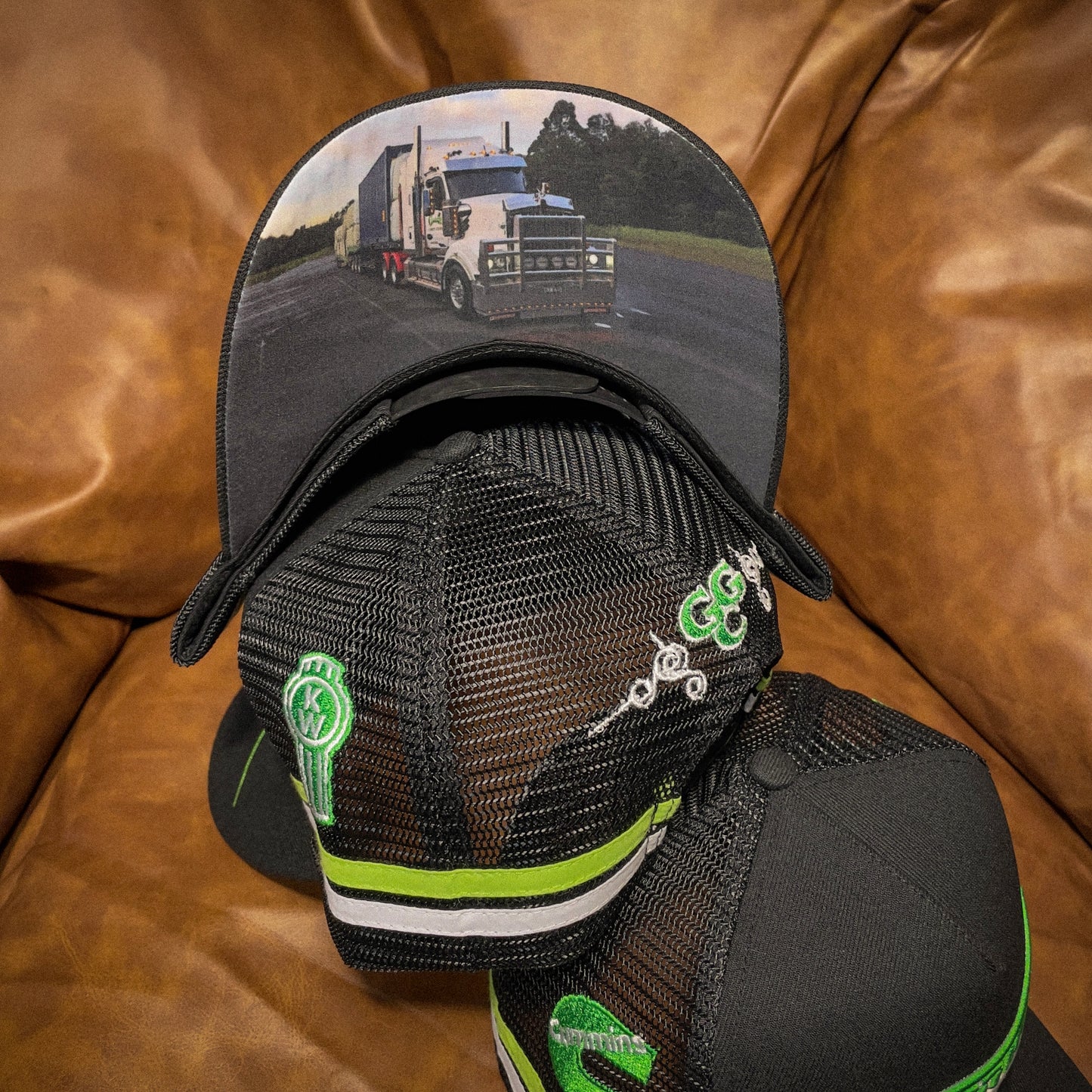 Greenlands (Black) - Trucker hat