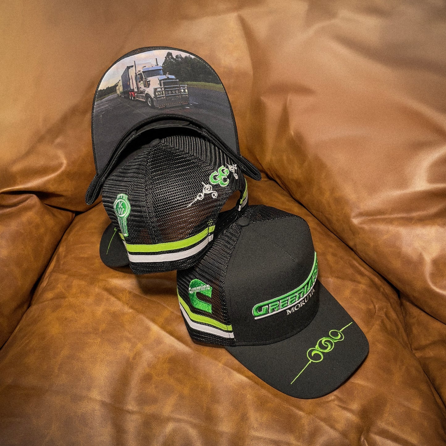 Greenlands (Black) - Trucker hat