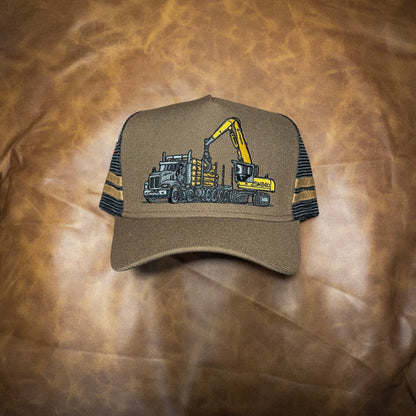 MP Cartage x Waitaki Logging - Trucker Hat